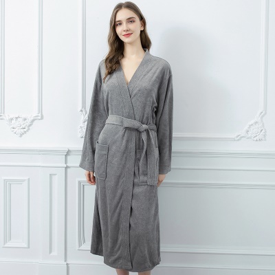 Peignoir pour couple long et  épais