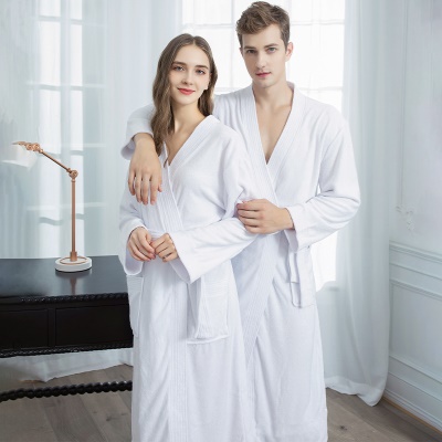 Peignoir pour couple long et  épais