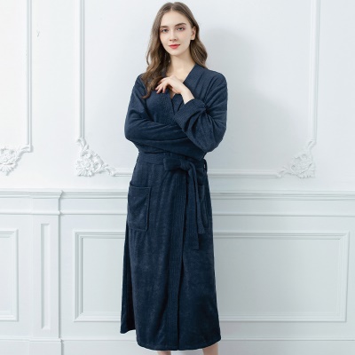 Peignoir pour couple long et  épais