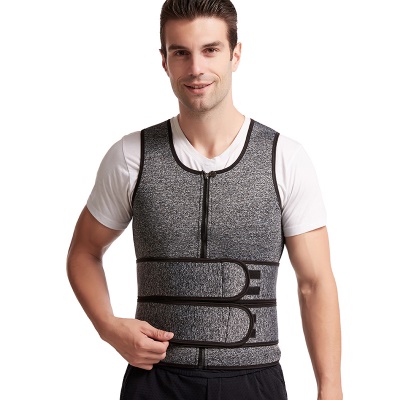 Gilet gaine dégraissage abdominal tunique néoprène