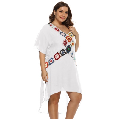 Robe fendue et chemise solaire
