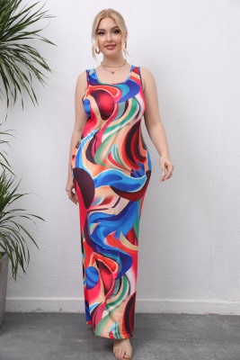 Robe longue grande taille pour femmes