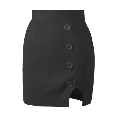 Jupe femme sexy sac hanches slim coupe fendue