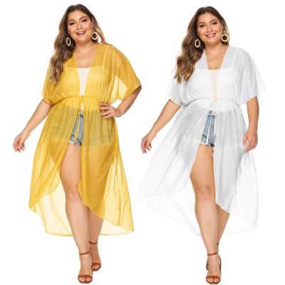 Top femme en mousseline de chanvre sangle taille ample
