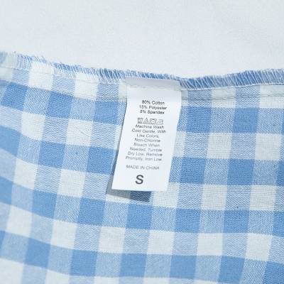 Jupe courte à carreaux pour femme taille haute
