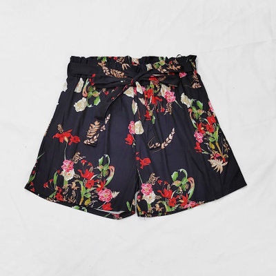 Short décontracté pour femmes  élastique tricot