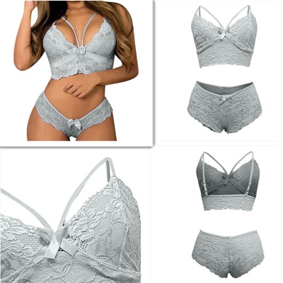Lingerie sexy femme dentelle arc