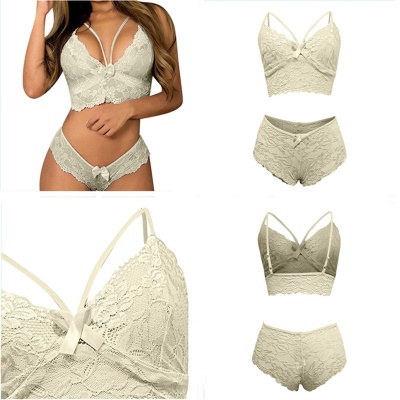 Lingerie sexy femme dentelle arc
