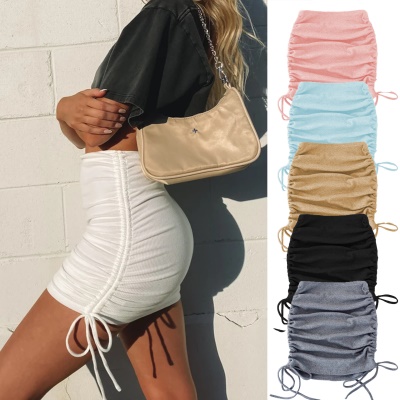 Jupe courte pour femme Slim Fit ajustable jupe de hanches sexy