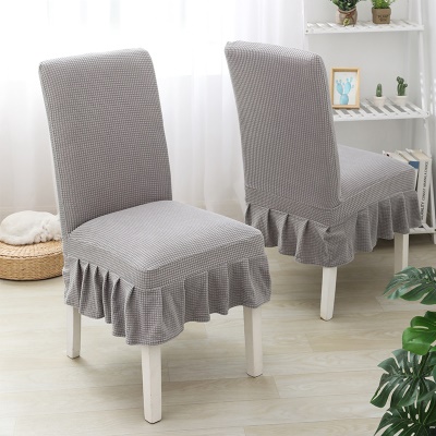 Housse de chaise à motif oscillant
