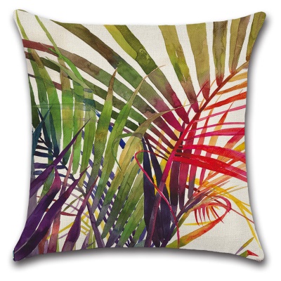 Housse de coussin en lin végétal sans noyau d'oreiller