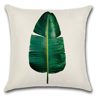 Housse de coussin en lin végétal sans noyau d'oreiller