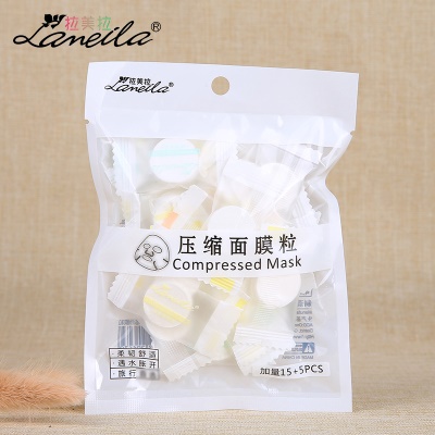 Masque comprimé en capsules 20 capsules jetables