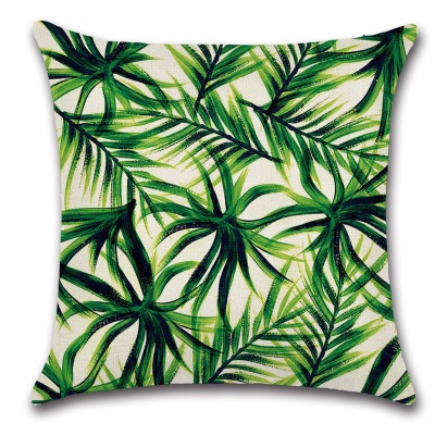 Housse de coussin en lin végétal sans noyau d'oreiller