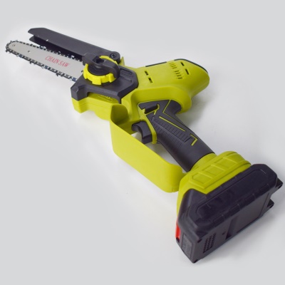 XCORT  Tronçonneuse rechargeable avec batterie au lithium électrique de 6 pouces portative à vitesse variable sans pôle