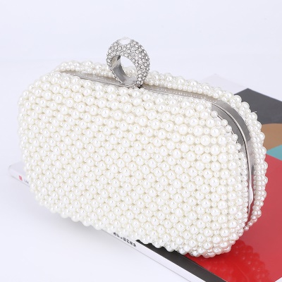 Sac de dîner Pearl Sac à crochets à la main