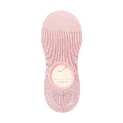 Chaussettes pour femmes bas aide peu profonde bouche antidérapante Silicone Coton Chaussettes