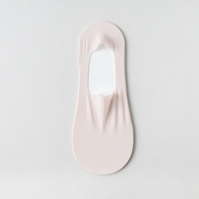 Chaussettes femmes fond de coton Ice Silk peu profond bouche