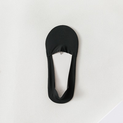Chaussettes femmes Ice Silicone Silicone Invisible Antidérapant à bouche peu profonde