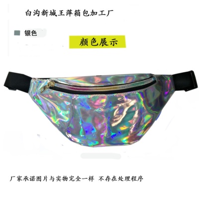 Sac banane laser pu sac bandoulière