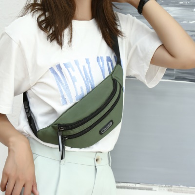 sac banane Oxford tissu double fermeture
