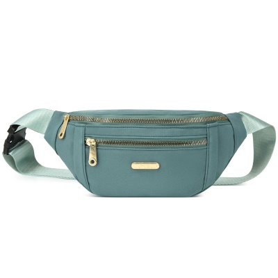 Grande capacité sac banane double fermeture sac poitrine