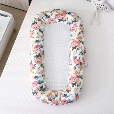 Lit bébé amovible tissu maille lavable avec fermeture à glissière en métal à deux têtes