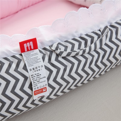 Lit de bébé amovible dentelle dentelle coton
