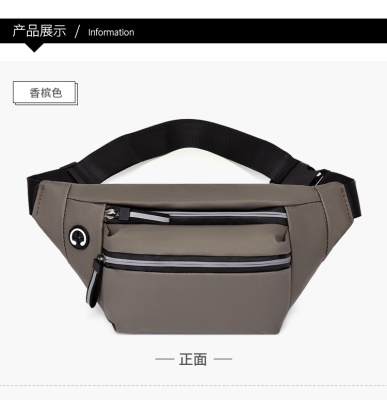Sacs de messager de grande capacité sac banane pour téléphone portable