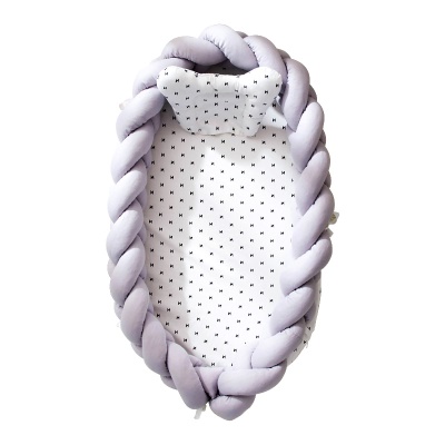 Lit bébé en coton tissé pliant et portable