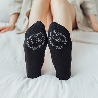 Chaussettes femmes Ice Silicone Silicone Invisible Antidérapant à bouche peu profonde