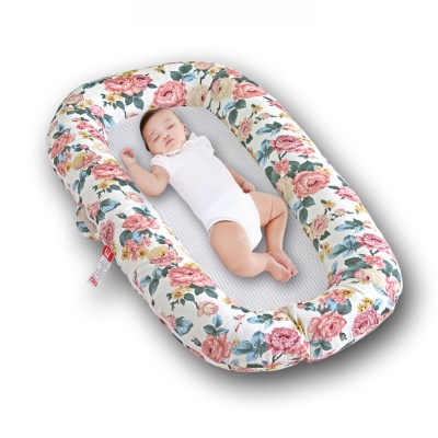 Lit bébé amovible tissu maille lavable avec fermeture à glissière en métal à deux têtes