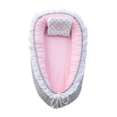 Lit de bébé amovible dentelle dentelle coton
