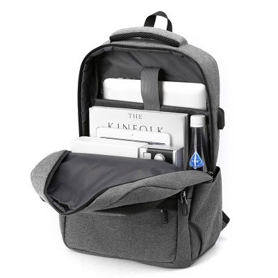 Sac à bandoulière pour homme Multicouche de stockage anti-éclaboussures Interface USB externe