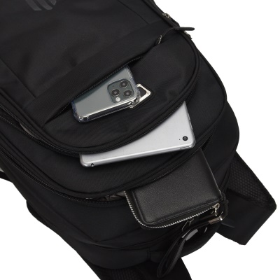 Sac à dos pour hommes en nylon anti-éclaboussures respirant et absorbant