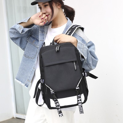 Sac à bandoulière en nylon avec coussin d'air pour une recharge facile