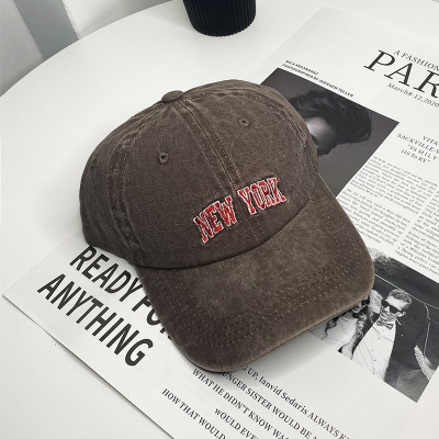 Casquette à visière polyvalente version coréenne casquette de baseball
