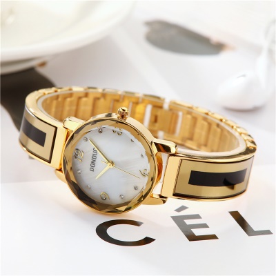 Montre femme imperméable Flash diamant incrusté petit disque