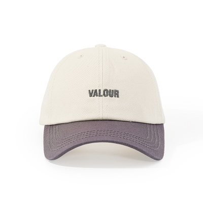 Casquette à visière en coton version coréenne