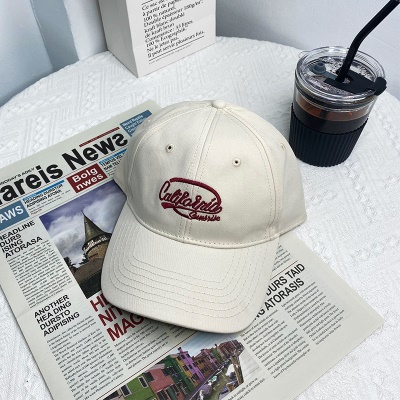 Casquette à visière lettre brodée twill shadow