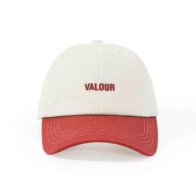 Casquette à visière en coton version coréenne
