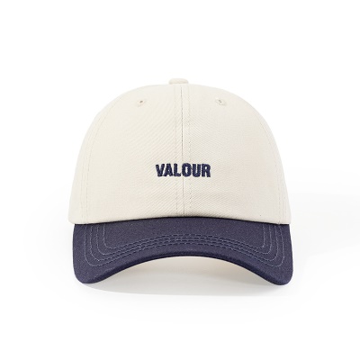 Casquette à visière en coton version coréenne