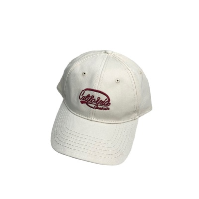 Casquette à visière lettre brodée twill shadow