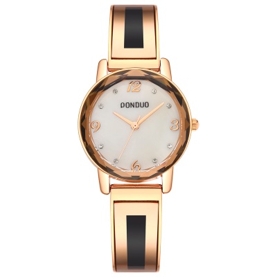 Montre femme imperméable Flash diamant incrusté petit disque