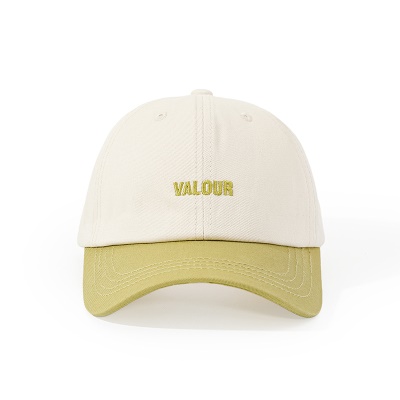 Casquette à visière en coton version coréenne