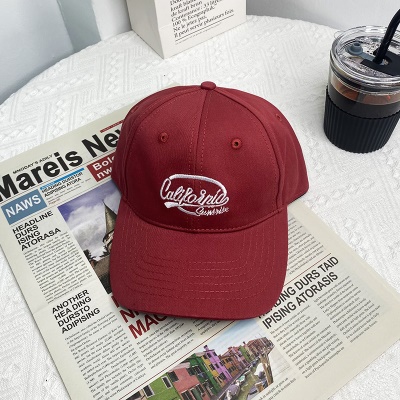 Casquette à visière lettre brodée twill shadow