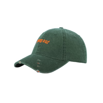 Casquette à visière brodée en toile respirante