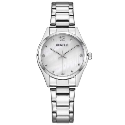 Montres pour dames mouvement à quartz cadran rond échelle numérique