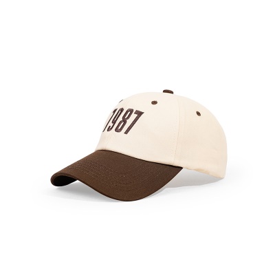 Casquette à visière avec capote souple en coton réglable
