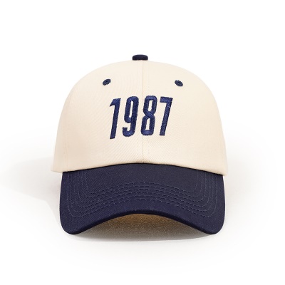 Casquette à visière avec capote souple en coton réglable